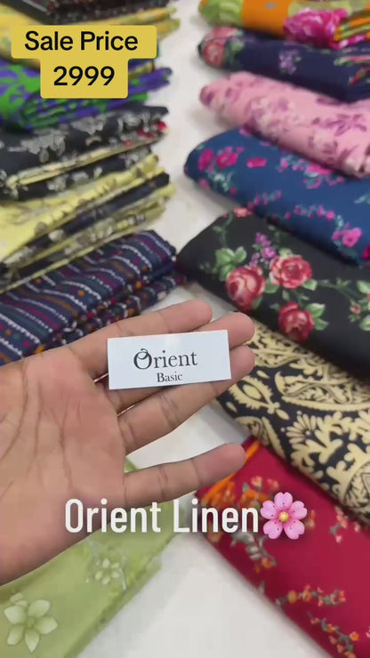 ✨ ORIENT Original 3PC Linen Collection ✨