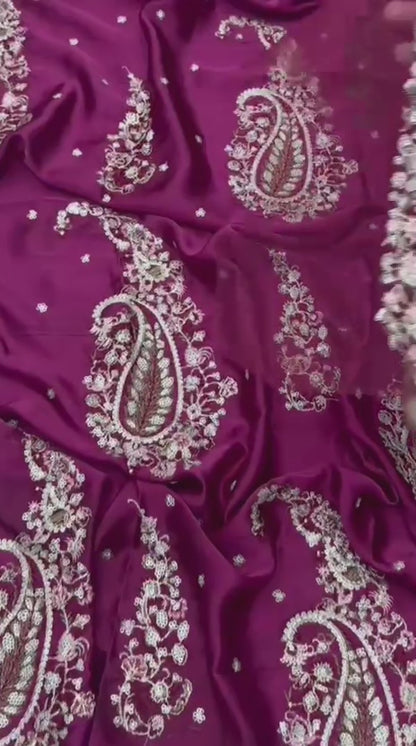 Ethnic Hit Silk Kiari Style 2pc Article (Unstitched)
