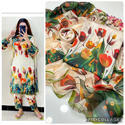 LULUSAR – Premium Shamooz Silk 3PC