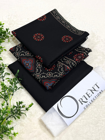 ✨ ORIENT 💯 Original 3PC Printed Dhanak Collection ✨