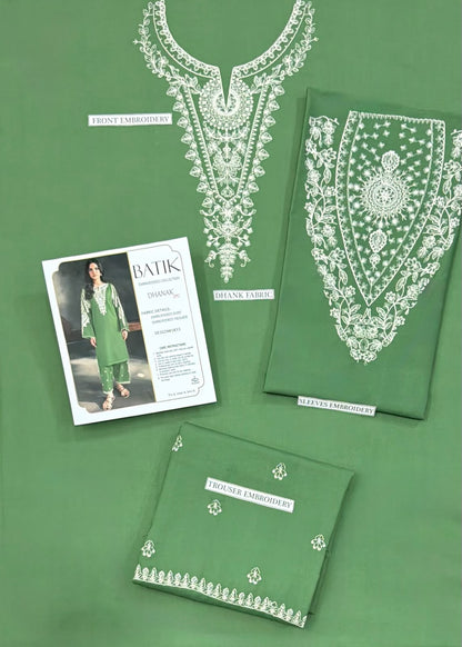 2PC EMBROIDERED DRESS 