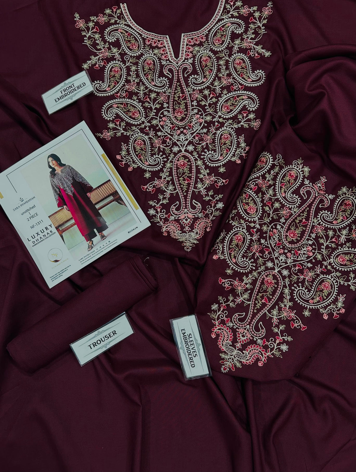 ZARA SHAHJAHAN 
Premium Air-Jet Dhanak
