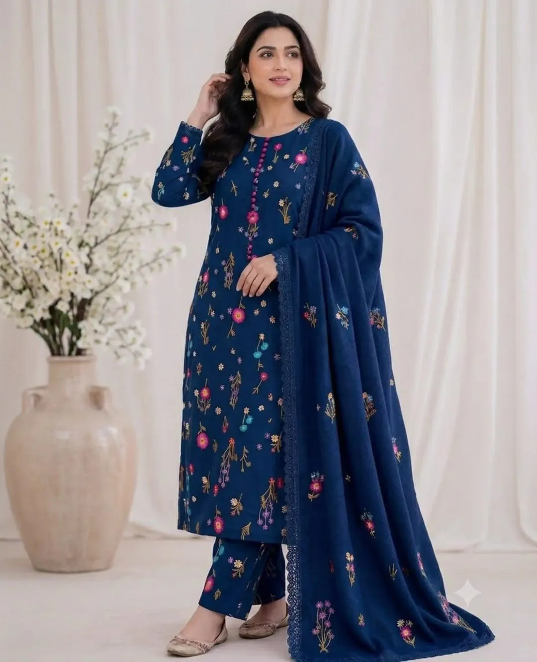 Indian Boti Dhanak – Premium Winter Collection