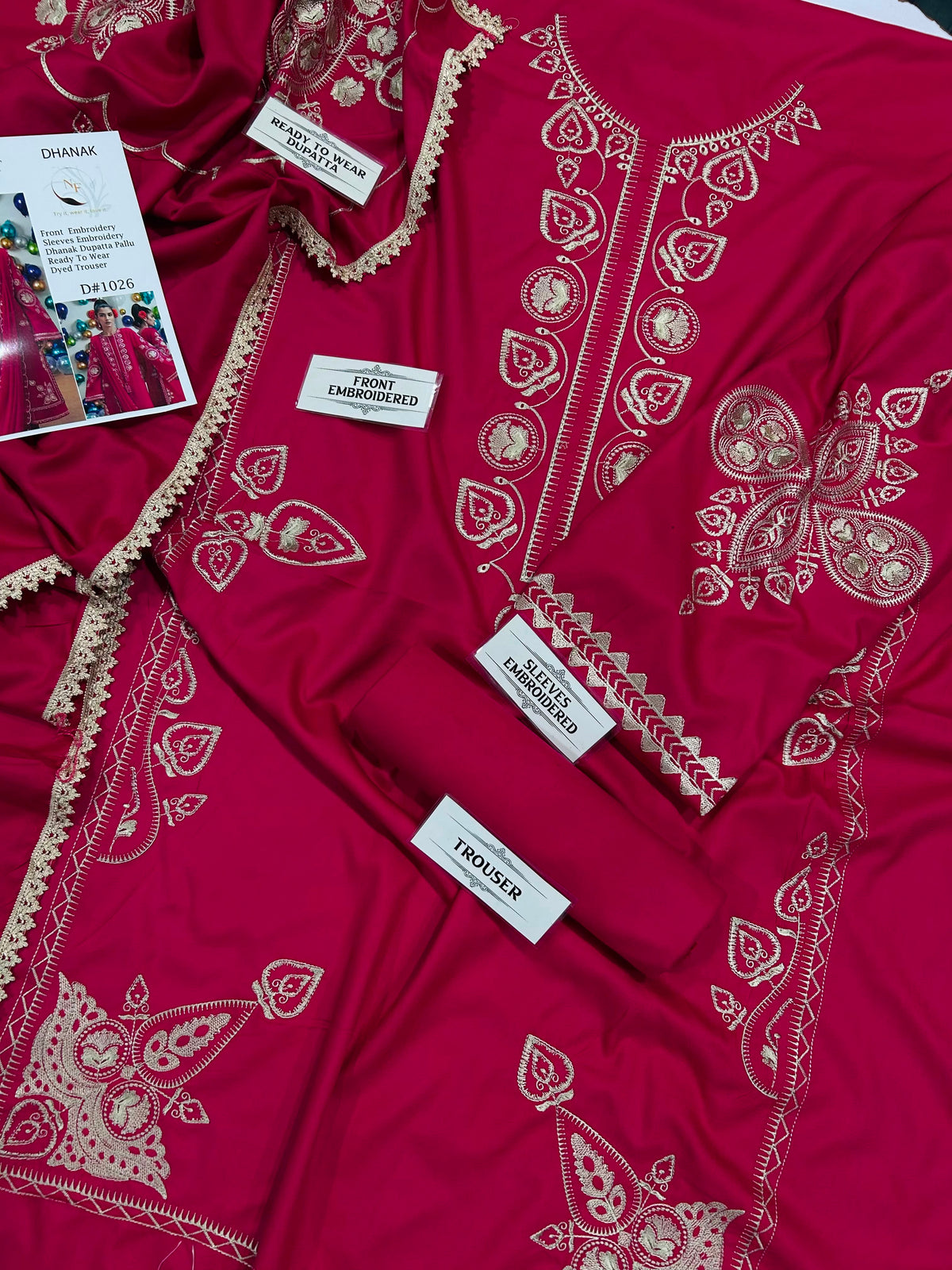 NAIN PREET PREMIUM Dhanak Fabric