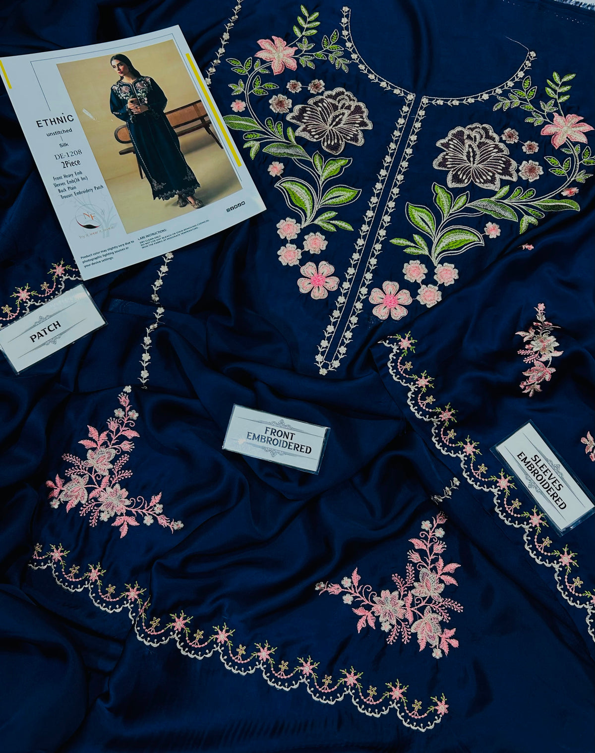 Ethnic D# 1208 – Premium Silk