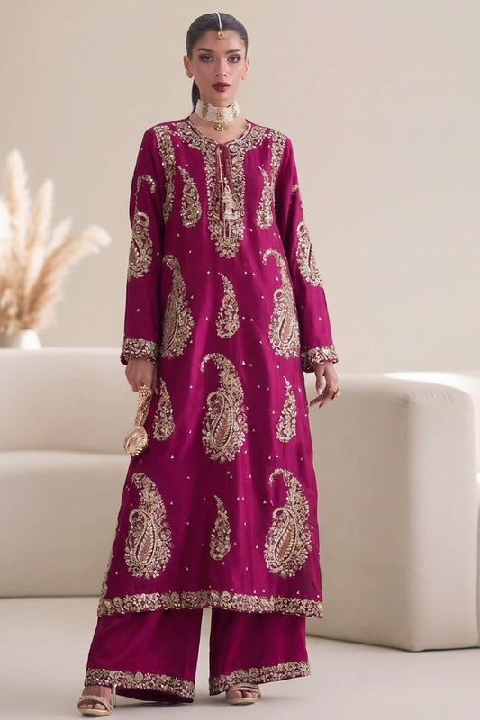 Ethnic Hit Silk Kiari Style 2pc Article (Unstitched)
