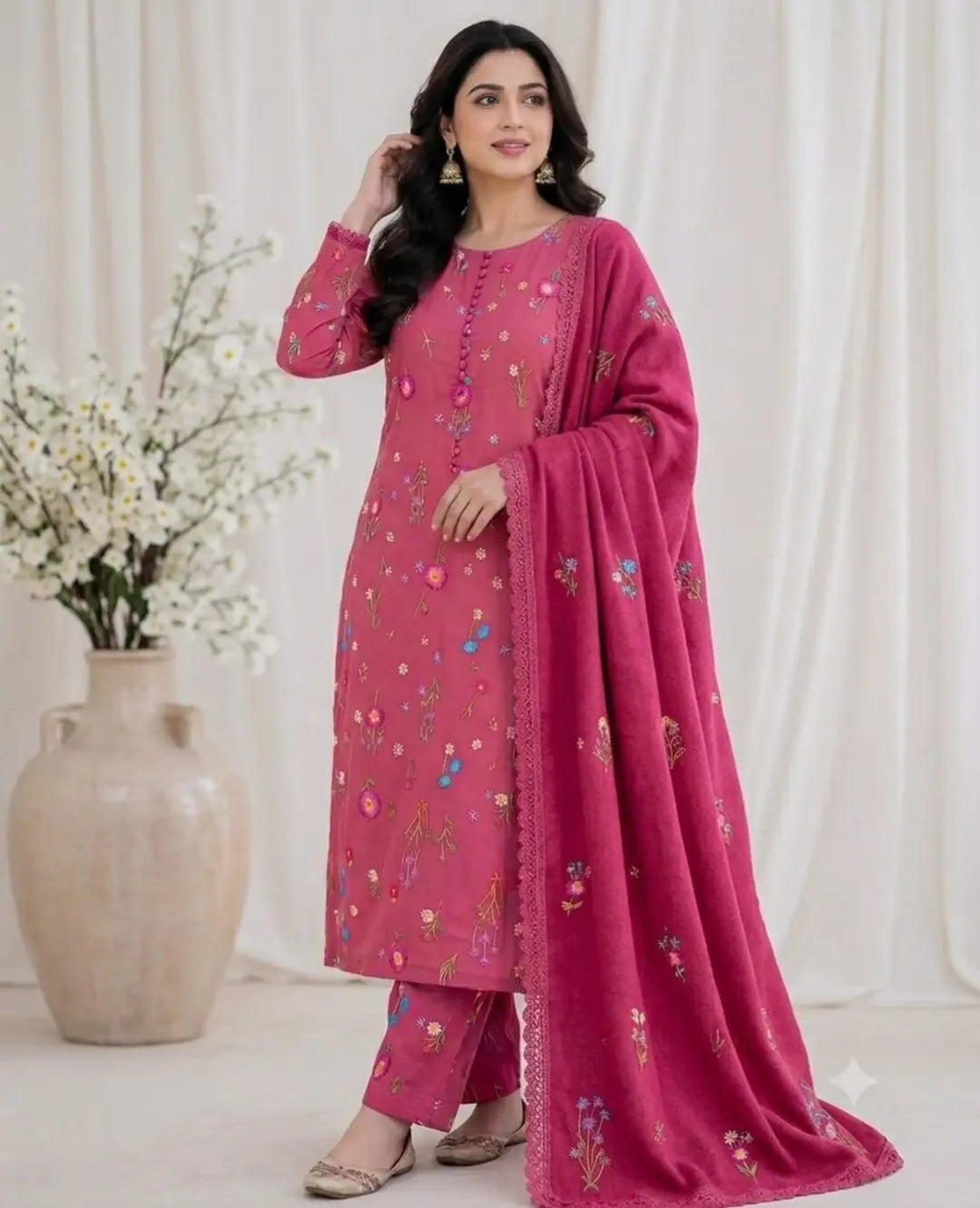 Indian Boti Dhanak – Premium Winter Collection