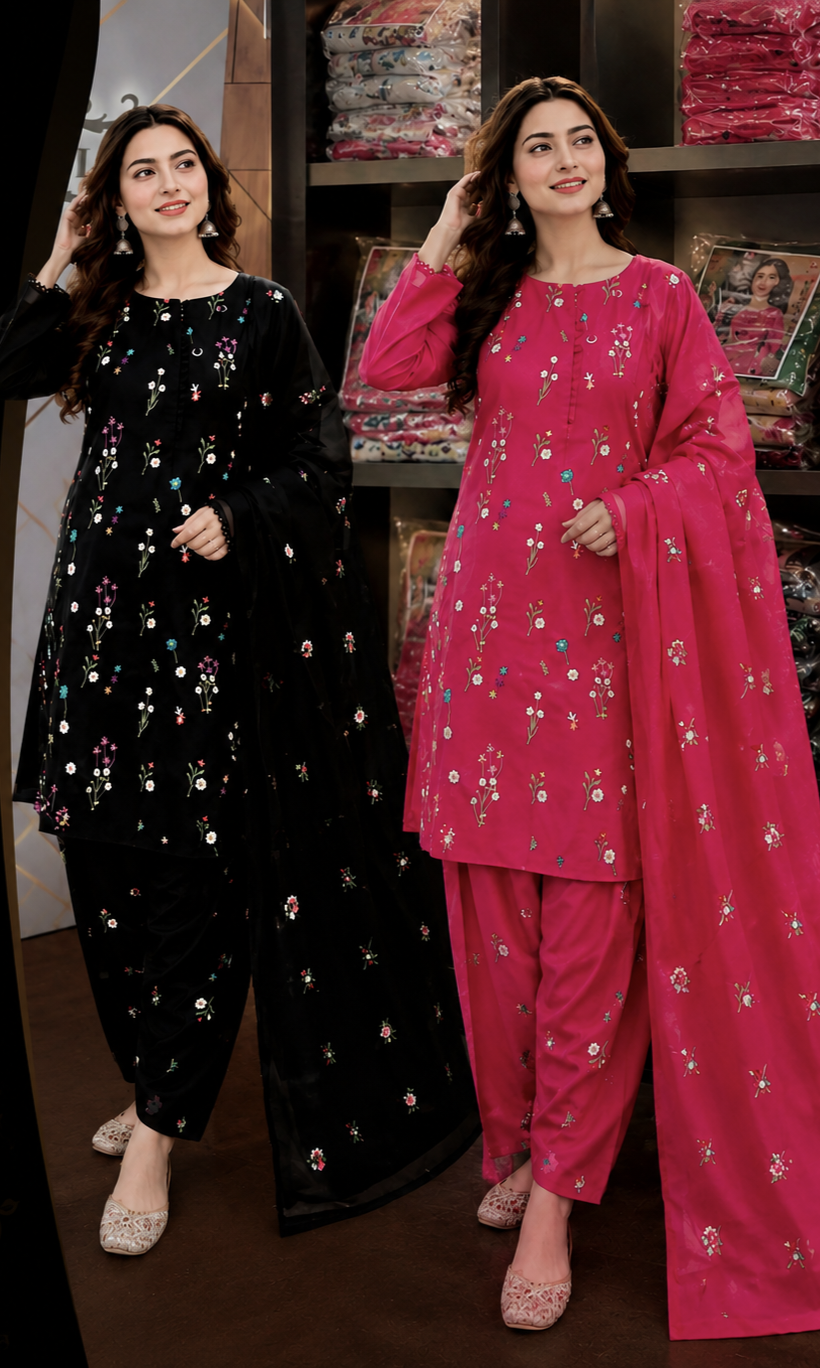 Indian Boti Dhanak – Premium Winter Collection