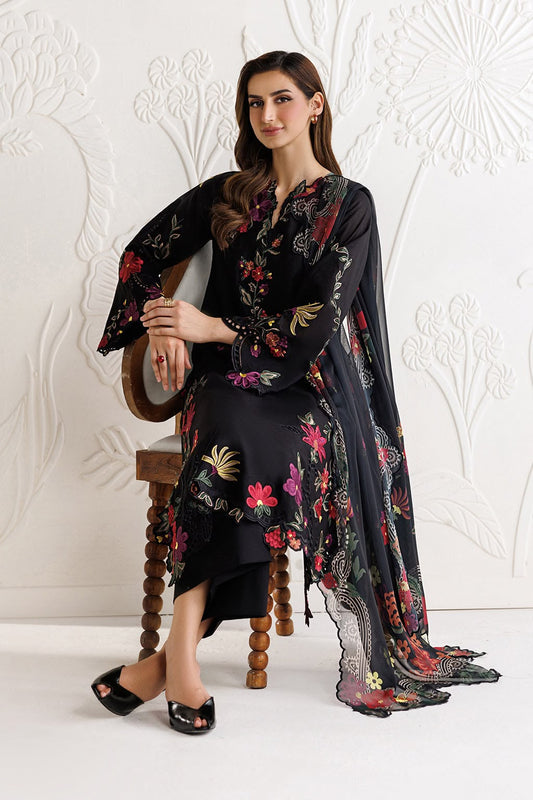 IZNIK Premium | 3PC Emb Suit Premium Air-Jet Dhanak