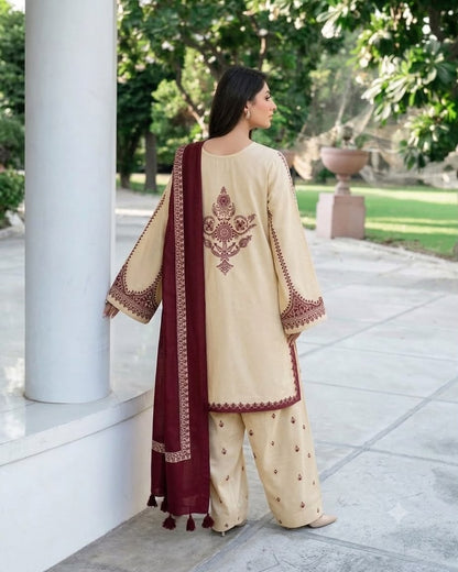 BAROQUE Winter 3PC – Premium Air-Jet Dhanak